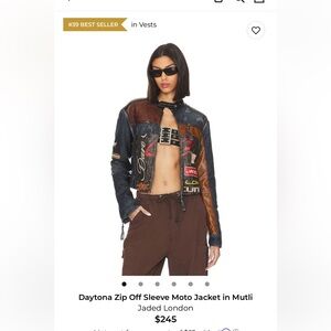 Jaded London Moto Jacket